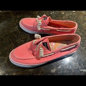 Bright Pink Sperry Size 9